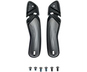 TCX R-S2 Deslizadores de aleación de los dedos de los dedos, negro-gris para Hombres