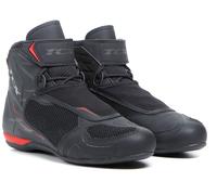 TCX RO4D Air Zapatos de moto, negro/rojo, Talla 39