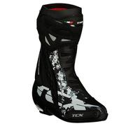 TCX - RT-RACE, Botas de Moto Deportivas, Hombre, Negro/Blanco/Gris, 49