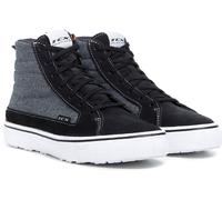 TCX Street 3 Tex Zapatos de motocicleta impermeables para damas, negro-gris, tamaño 38 para Mujer