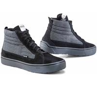 TCX Street 3 Tex Zapatos de motocicleta impermeables, negro/gris, Talla 46