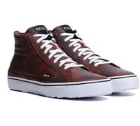 TCX Street 3 Zapatos de motocicleta impermeables, blanco-marrón, tamaño 42 para Hombres