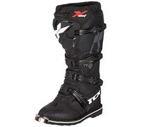 TCX - X-Blast, Bota de Motocross, Bota de Enduro y Bota Todoterreno para Hombre con Parte Superior de Microfibra y Suela Goodyear Construction, Negro