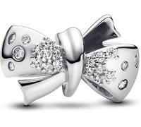 TCZNAF El brillante encanto del lazo Pulseras Charms Abalorios Colgante de Cuentas Amar a la Familia Charms Mujer Mother's Day