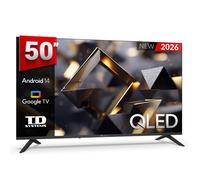 TD Systems M50C21GLQ - Smart TV 50 pulgadas Qled 4K Hey Google Official. Televis [EEK: E]
