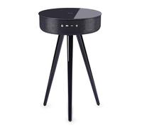 TD Systems SM30B11WGN - Mesa Altavoz Bluetooth de 30W con Base de Carga inalámbrica y USB, Batería de 2200mAh [Color Cristal Negro]