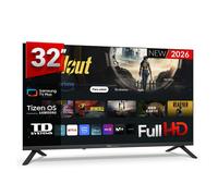 TD Systems - Smart TV 32 Pulgadas Full HD Samsung TV Tizen OS 8.0. Triple Tuner (DVB-T2/C/S2). Televisores con Samsung Smart TV Gaming Hub. Televisión del 2026 - M32FC22TIZEN