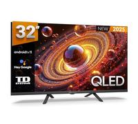 TD Systems - Smart TV 32 Pulgadas QLED sin Marcos, Android 11, Google Assistant, Control por Voz, televisión TDT 2025. Televisor con 3 años de Garantia - PRIME32C20GLQ