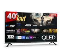 TD Systems - Smart TV 40 Pulgadas QLED Samsung TV Tizen OS 8.0. Triple Tuner (DVB-T2/C/S2). Televisores con Samsung Smart TV Gaming Hub. Televisión del 2026 - M40QC22TIZEN