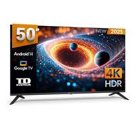 TD Systems - Smart TV 50 Pulgadas 4K Android 14, Control por Voz, televisión TDT 2025. Televisor con 3 años de Garantia - PRIME50C21GLE