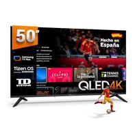 TD Systems - Smart TV 50 Pulgadas QLED 4K con Tizen OS 8.0 Powered by Samsung, sintonizador Triple de televisión (DVB-T2/C/S2). Televisores del 2026 - PRIME50QC22TIZEN
