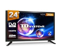 TD Systems - Televisor 24 Pulgadas no Smart TV, televisión TDT 2025, televisores con 3 años de garantía, PRIME24M20H, HDMI, USB Reproductor y Grabador