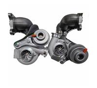 TD04L-17T - Actualización de turbocompresor (1 par, 49131-07000, 49131-07001), compatible con BMW N54, 335i, 335xi, 335is, 3.0L, 2007-2013
