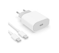 TD24H Cargador 20w para Xiaomi Poco F5 Pro F5 X5 Pro X5 M4 C40 M5s M5 USB-C Tipo C Ultra Rapido Cable 1M