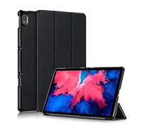 TD24H Funda para Lenovo Tab P11 10.5 J606 Tipo Ultradelgada con Función Soporte Negra