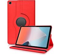 TD24H Funda para OPPO Pad Air 10.36 Roja Giratoria