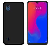 TD24H Funda para Zte Blade A7 2019 (6.008) Negra TPU Silicona Gel