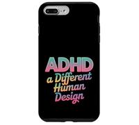 TDAH A Different Human Design Awareness Declaración Cita Carcasa para iPhone 7 Plus/8 Plus