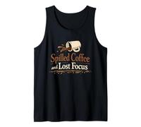 TDAH Dark Academia Identidad Estudio Humor Amante Libro Vibes Camiseta sin Mangas