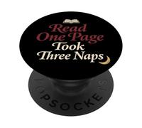 TDAH Dark Academia Identidad Estudio Humor Amante Libro Vibes PopSockets PopGrip Adhesivo