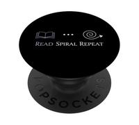 TDAH Dark Academia Identidad Estudio Humor Amante Libro Vibes PopSockets PopGrip Adhesivo