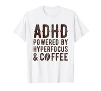 TDAH Desarrollado por Hyperfocus Coffee Funny Camiseta