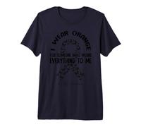 TDAH Me Pongo Naranja para Alguien Que Significa Todo para mí Camiseta Premium