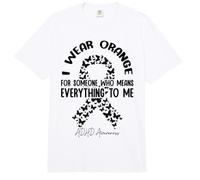 TDAH Me Pongo Naranja para Alguien Que Significa Todo para mí Comfort Colors Adult Heavyweight T-Shirt