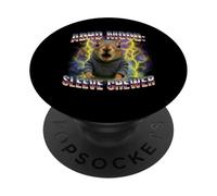 TDAH Mood Sleeve Chewer Neurodiversity Funny TDAH Stim PopSockets PopGrip Adhesivo