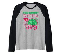 TDAH Superpotencia Neurodivergente Orgullo Hiperfoco Vida Camiseta Manga Raglan