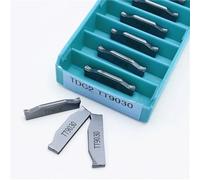 TDC2 TDC3 TDC4 TT9080 TT9030 Inserto de carburo 2MM 3MM 4MM ranurado herramienta de torno de CNC herramienta de torneado CNC procesamiento de acero Herramienta de Torno(TDC2 TT9030,10PCS(1box))