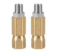 TDCuizent Acoplador giratorio de latón Junta giratoria de 360 grados para pulverizador de pintura, adaptador de rodamiento de bolas de acero inoxidable con junta, ajuste a prueba de fugas de alta