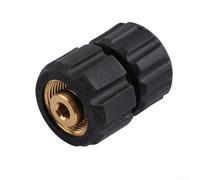 TDCuizent Adaptador de unión M22 IG a M22 IG para lavadora de alta presión, conector de latón con boquilla de 14 mm para limpiadores a presión Karcher HD HDS y Kranzle Max 400 Bar