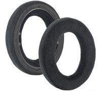 TDCuizent Almohadillas de repuesto para HD 490 PRO y HD 490 PRO Plus, piel de oveja de terciopelo suave, ajuste cómodo, fácil instalación, cojines transpirables negros, calidad de sonido mejorada (A)