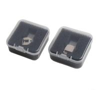 TDCuizent ATN3600L - Lápiz capacitivo de repuesto para tocadiscos Audio-Technica para modelos AT-LP60 / AT-LP60X, paquete de 2 agujas para tocadiscos con vástago de fibra de carbono, seguimiento