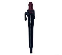 TDCuizent Boquilla de pulverización de cámara trasera 5TA955993 8W955993A para A6 Q5 para Q7 Q8 para TIGUAN para ATLAS Kodiaq para SKODA Pieza de repuesto de arandela de visión trasera ABS negro