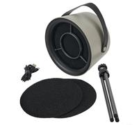 TDCuizent Campana extractora de mesa portátil con 3 velocidades y filtros reemplazables para asar al aire libre olla caliente y cocinar (#6)