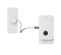 TDCuizent Cerradura inteligente de huellas dactilares para cajones, armarios, refrigeradores y dispositivo de seguridad de entrada sin llave con batería recargable por USB, ajuste ajustable para