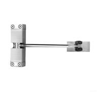 TDCuizent Cierrapuertas hidráulico automático con cierre ajustable, tapón de acero inoxidable para puertas de 20-40 kg de hasta 1000 mm de ancho, mecanismo de cierre suave silencioso para uso en casa