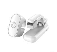 TDCuizent Control remoto portátil para Kindle eBook con tecnología inalámbrica de 2.4 GHz, lectura manual y captura de fotos, rango de 10 m, carga tipo C para todos los modelos (blanco)