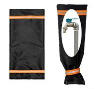TDCuizent Cubierta de grifo externo para exteriores, protección contra heladas, tela Oxford, protector de grifo resistente a la intemperie, para prevención de congelación de tuberías de invierno y uso