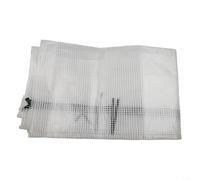 TDCuizent Cubierta de repuesto para invernadero, 4 niveles, protección de plantas, para pequeños jardines, balcones y patios, 69 x 49 x 58 cm, material PVC (marco no incluido) (blanco)