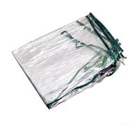 TDCuizent Cubierta de repuesto para invernadero, 4 niveles, protección de plantas, para pequeños jardines, balcones y patios, 69 x 49 x 58 cm, material PVC (marco no incluido) (transparente)
