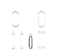 TDCuizent Funda protectora ergonómica suave con estilo transparente para PLAUD NotePin AI PC Funda con ajuste preciso y perfil delgado ligero para arañazos y protección diarios (gris)