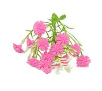 TDCuizent Guirnalda de flores artificiales de Gypsophila para bricolaje, decoración de arco de boda, accesorios de fotografía, telón de fondo de fiesta, decoración del hogar, cuerda de flores falsas