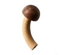TDCuizent Imanes de madera para nevera, calcomanías decorativas creativas para refrigerador, microondas, gabinete, superficies de metal, madera natural, decoración del hogar, cocina, oficina (B)
