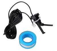 TDCuizent Interruptor de flujo para clorador de sal Hayward con cable de 5 m, sensor de rosca G1/2 para Goldline piscina, spa, equipamiento, kit completo con carcasa en T y junta de sellado para