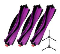 TDCuizent Juego de cepillo principal y cepillos laterales de repuesto para robot aspirador EUREKA V15 Pro J15 Ultra J15 y Ultra-WH, construcción de nailon y plástico para polvo y desechos eficaces (2)