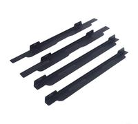 TDCuizent Juego de pantalla protectora contra el viento para barbacoa para parrilla de 36 pulgadas al aire libre, escudo térmico magnético de acero inoxidable, cubierta de quemador de viento