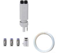 TDCuizent Kit de actualización de buje de filamento para sistema de alimentación de impresora Bambu Lab A1 y A1 con acopladores de tubo PTFE de 6.6 pies y conector, piezas de modificación antiatascos